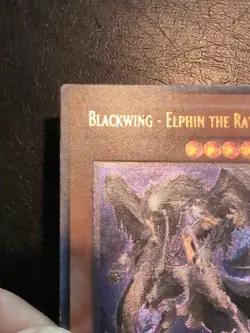 Yu-Gi-Oh! ULTIMATE RARE HOLO CARD BLACKWING ELPHIN THE RAVEN RGBT-EN013 LP - Image 5