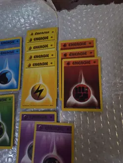 13 First Edition Pokemon TCG German Energy Cards Psychic Grass Water - Image 4