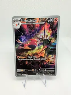 Fletchinder 199/193 Illustration Rare Card Pokemon TCG SV Paldea Evolved - Image 1