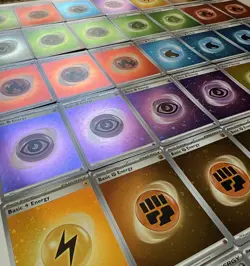 Pokemon TCG Scarlet & Violet 151 Cosmic Holo Energy Lot of 40 Cards - Image 2