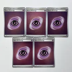 Pokemon TCG Scarlet & Violet 151 Cosmic Holo Energy Lot of 40 Cards - Image 5