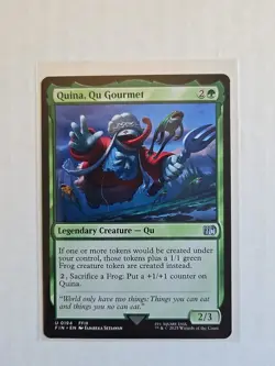 Quina, Qu Gourmet - Final Fantasy - NM - MTG Magic - Uncommon - Creature - Image 1