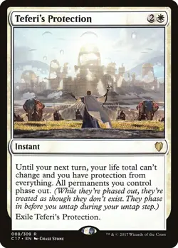 Teferi's Protection Commander 2017 Regular - Image 1