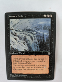 Koskun Falls Homelands MTG NM Free shipping with tracking - Image 1