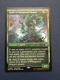 MTG Kami of Whispered Hopes - Promo Pack: March of the Machine (PPMOM) MM - Image 1