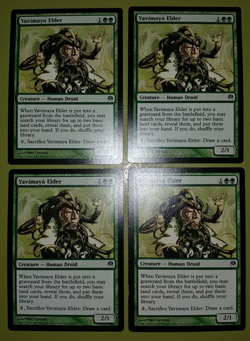Yavimaya Elder x4 Phyrexia vs. the Coalition 4x Playset Magic the Gathering - Image 1