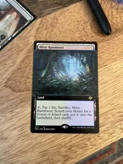Misty Rainforest - NM - Modern Horizons 2 - Extended Art - Magic the Gathering - Image 1