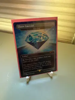 Blue Chaos Emerald - Secret Lair X Sonic - Lotus Petal - Magic The Gathering MTG - Image 2