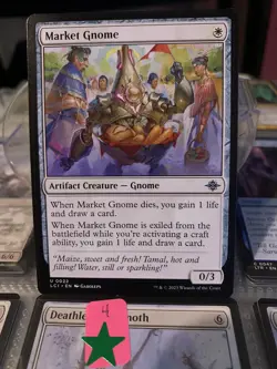 Market Gnome *Uncommon* Magic MtG x1 The Lost Caverns of Ixalan - Image 1