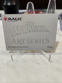 Magic The Gathering Spider-Man Peter Parker (33/54) Art Series NM (Art Card) - Image 2
