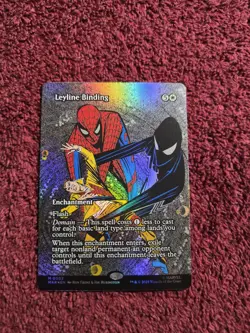 Leyline Binding 0002 Foil Borderless Marvels Spider-Man - Image 1