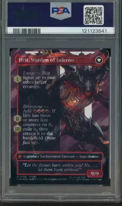 Final Fantasy MTG EN Clive , Ifrit‘s Dominant M 0530 Surge Foil Borderles PSA 10 - Image 2