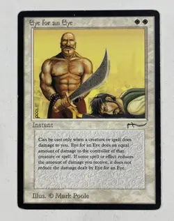 Eye For An Eye Arabian Nights Near Mint NM MTG Magic The Gathering - Image 1