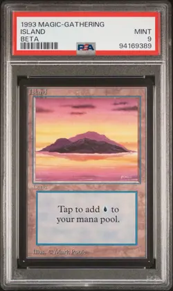 1993 MTG BETA ISLAND PSA 9 - Image 1