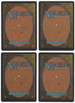 MTG 4X Lightning Bolt ~ NM/LP Playset ~ Revised 3rd Edition Vintage 1994 English - Image 2