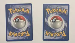 Pokemon TCG Misty's Goldeen And Poliwrath 1st Ed Non Holo Gym Heroes Rare LP-NM - Image 2