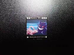 Pokemon Bros GB Pocket Mini Card Non Holo Nidorino VS Gengar #5711 HEAVY PLAY - Image 1