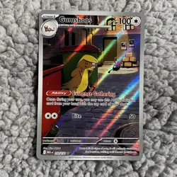Pokemon Mega Evolution Gumshoos 153/132 Illustration Rare IR NM Full Art - Image 1