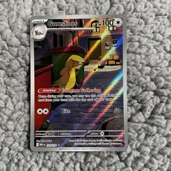 Pokemon Mega Evolution Gumshoos 153/132 Illustration Rare IR NM Full Art - Image 3