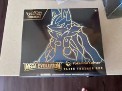 Pokemon Tcg Mega Evolution Pokemon Center Elite Trainer Box Mega Lucario PC ETB - Image 1