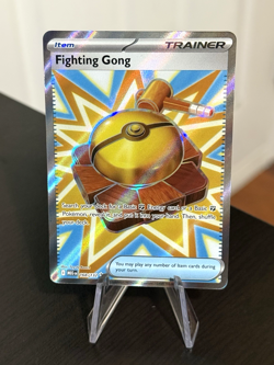 Pokemon Fighting Gong Full Art Secret Rare - Mega Evolutions Pokemon - 168/132 - Image 1