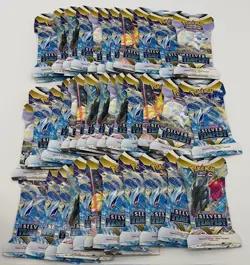 Lot of (25) Pokemon TCG SWSH Silver Tempest Sleeved Booster Packs SEALED - Image 1