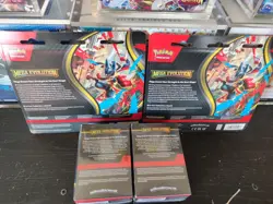 Pokemon TCG Mega Evolution Booster Bundle x2 Booster Blister x2 Golduck - Image 2