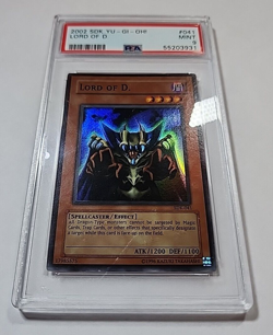 Yu-Gi-Oh! - 2002 Lord of D. - Unlimited Edition - SDK-041 - PSA 9 - Mint - Image 2