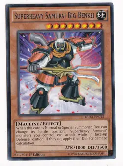 Superheavy Samurai Big Benkei DUEA-EN013 1st Edition Rare - Image 1