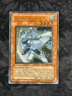 Yugioh Elemental Hero Bubbleman CRV-EN014 Ultimate Rare Unlimited LP - Image 1