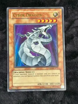 Yugioh Cyber Dragon DR04-EN015 Ultra Rare LP - Image 1