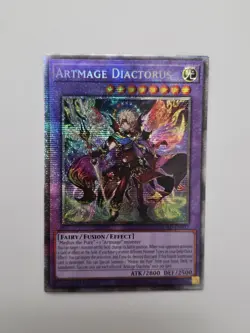 Yu-Gi-Oh! Artmage Diactorus 1st Edition Starlight Rare DUAD-EN032 - Image 2