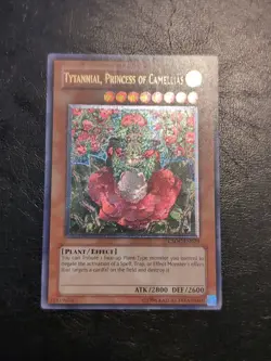 Yu-Gi-Oh! ULTIMATE RARE TYTANNIAL PRINCESS OF CAMELLIAS CSOC-EN029 NM/VLP - Image 1