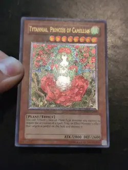 Yu-Gi-Oh! ULTIMATE RARE TYTANNIAL PRINCESS OF CAMELLIAS CSOC-EN029 NM/VLP - Image 2