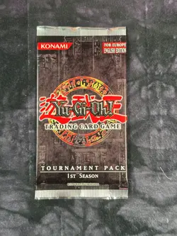Yugioh EURO ENGLISH Tournament Pack 1st Season TP1 Booster Pack SEALED - Image 1