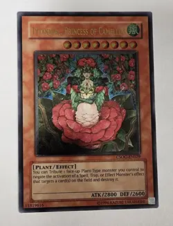 Yu-Gi-Oh! Tytannial, Princess of Camellias CSOC-EN029 Ultimate Rare Unlimited NM - Image 1