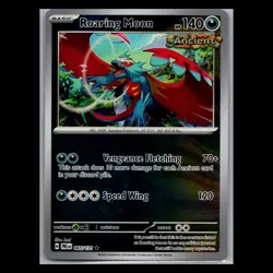 Prismatic Evolutions - Roaring Moon - 065/131 - Reverse Holo - TCG Pokemon Card - Image 1