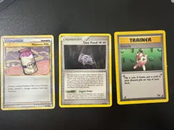 Moo Moo Milk Recycle Claw Fossil Pokemon Vintage Trainer Card Lot - Image 1