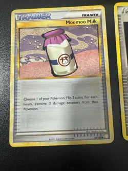 Moo Moo Milk Recycle Claw Fossil Pokemon Vintage Trainer Card Lot - Image 2