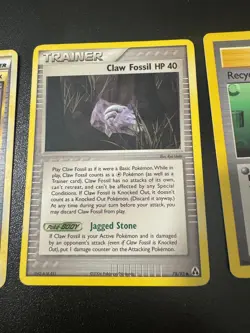 Moo Moo Milk Recycle Claw Fossil Pokemon Vintage Trainer Card Lot - Image 3