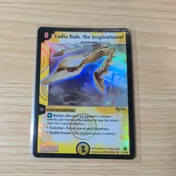 2004 Duel Masters Trading Card DM02 Ladia Bale the Inspirational S1/S5 Holo Foil - Image 1