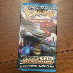 Pokemon "Noble Victories" 10-Card Sealed Booster Pack - Image 1