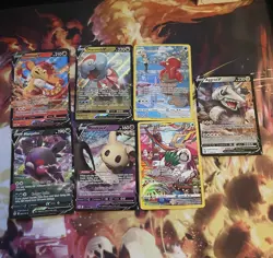 Pokemon TCG Cards Lot 7 Card Set Trainer Gallery Brilliant Stars and V cards - Image 1