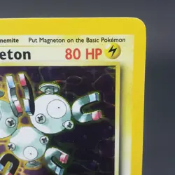 Magneton Fossil 11/62 Pokemon TCG Card Holo Rare WOTC Vintage 1999 - Image 5