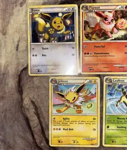 Pokemon TCG Eevee Evolution 5 Card Lot - MID ERA Call Of Legends/Undaunted LP/NM - Image 2