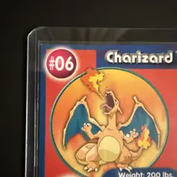 Pokemon Poketrivia Card Charizard #6 Burger King - Image 2