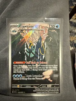 Clawitzer Mega Evolutions 141/132 Secret Rare Pokemon Card NM/M - Image 1