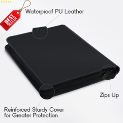 Premium 500+ Pocket Card Binder 9-Pocket Trading Card Album Zip Black TCG US - Image 3