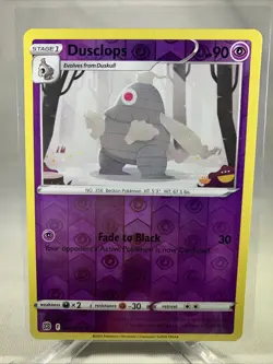 Dusclops Uncommon Reverse Holo Psychic Brilliant Stars Pokemon TCG Card 061/172 - Image 1