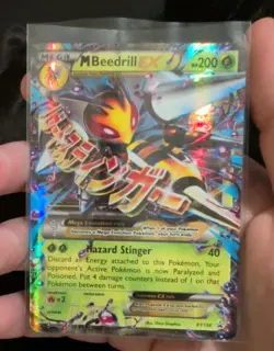 M Beedrill EX XY158 XY Promos Holo Pokemon Card - Image 1